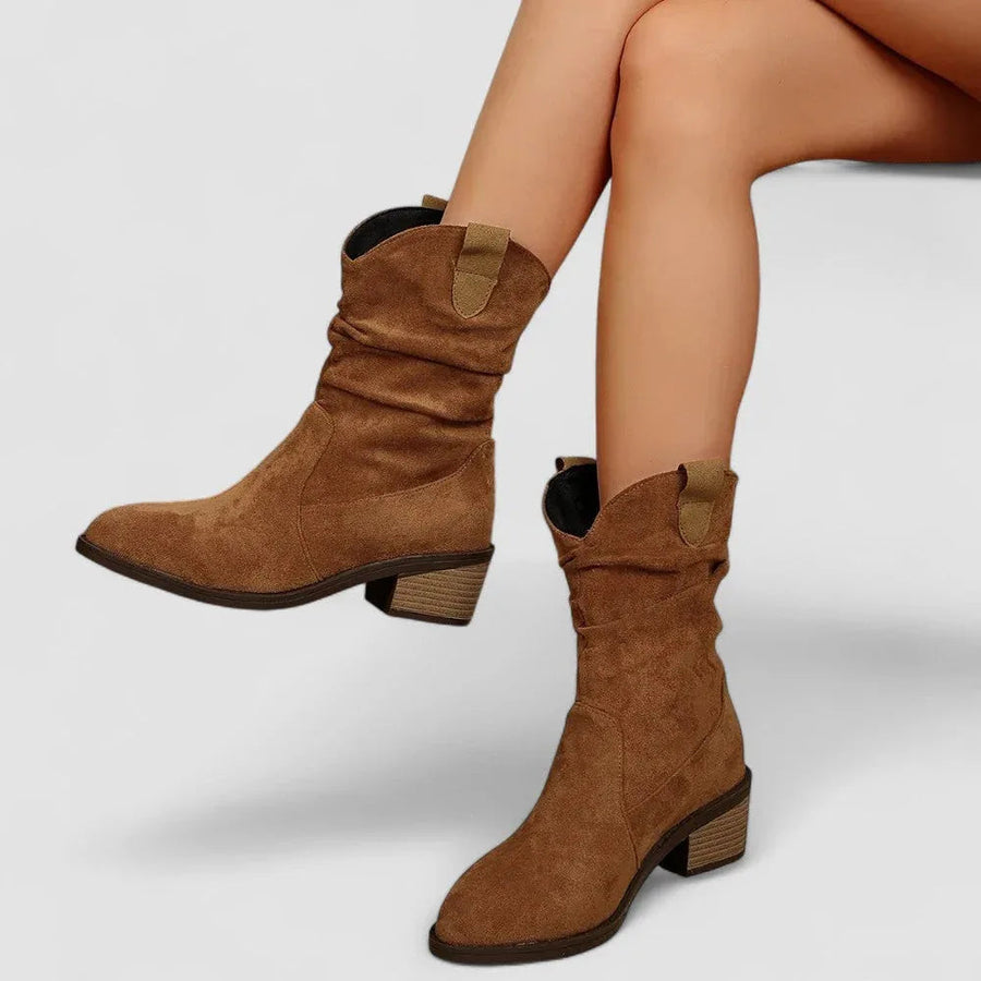 Rachy | Stivaletti Western Arricciati