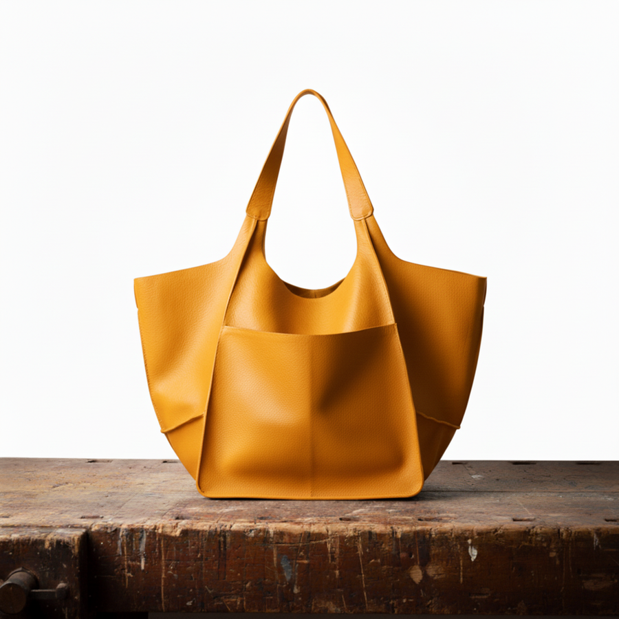 Fedele | Borsa classica vintage con fodera di qualità
