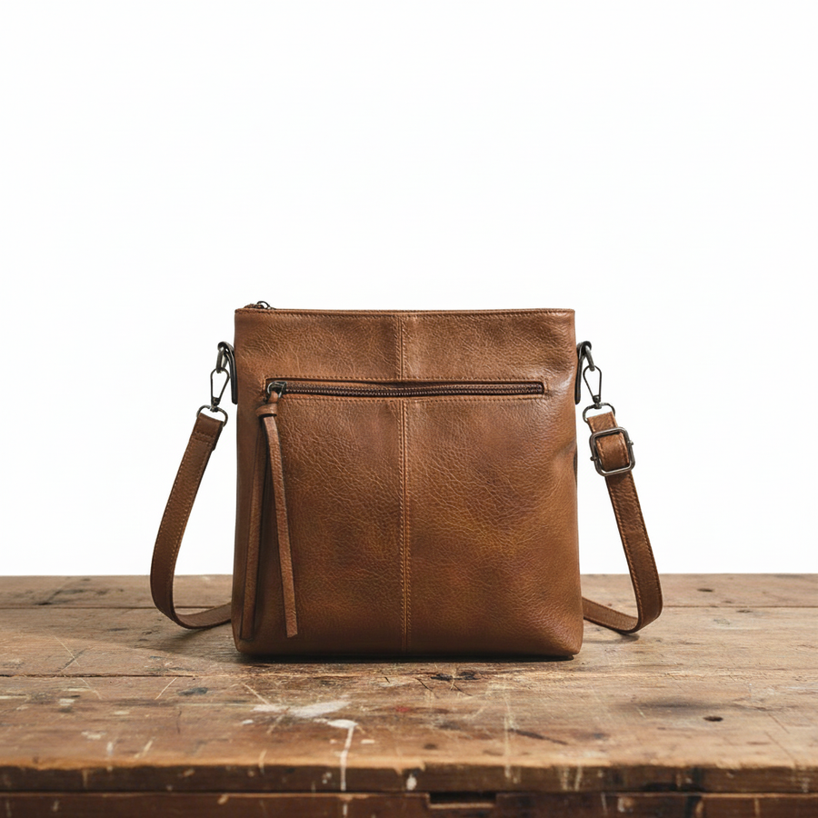 Quadrotta | Borsa a tracolla quadrata con tasche a zip
