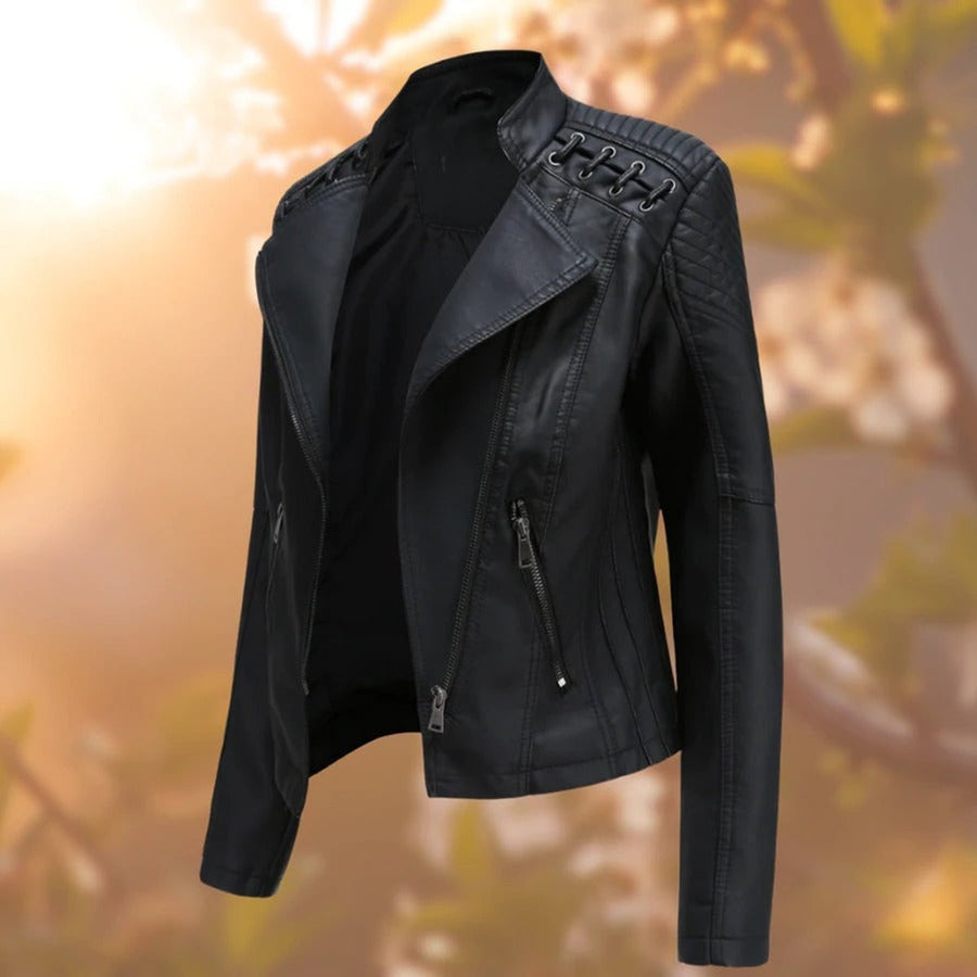 Valentina | Giacca Biker con Zip