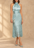 Celine | Abito Midi Elegante da Cerimonia