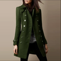 Danielle™ | Trench Lungo Doppiopetto Elegante