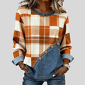 Charlene | Top Patchwork a Maniche Lunghe