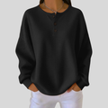 Romy | Top Henley Rilassato a Nido d'Ape