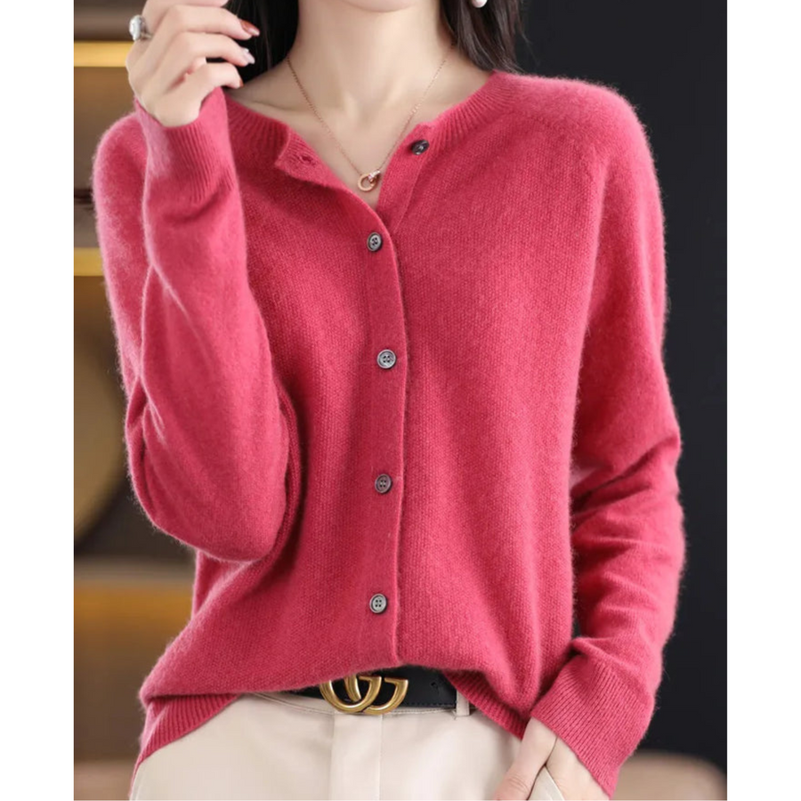 Mercy | Cardigan Elegante a Girocollo