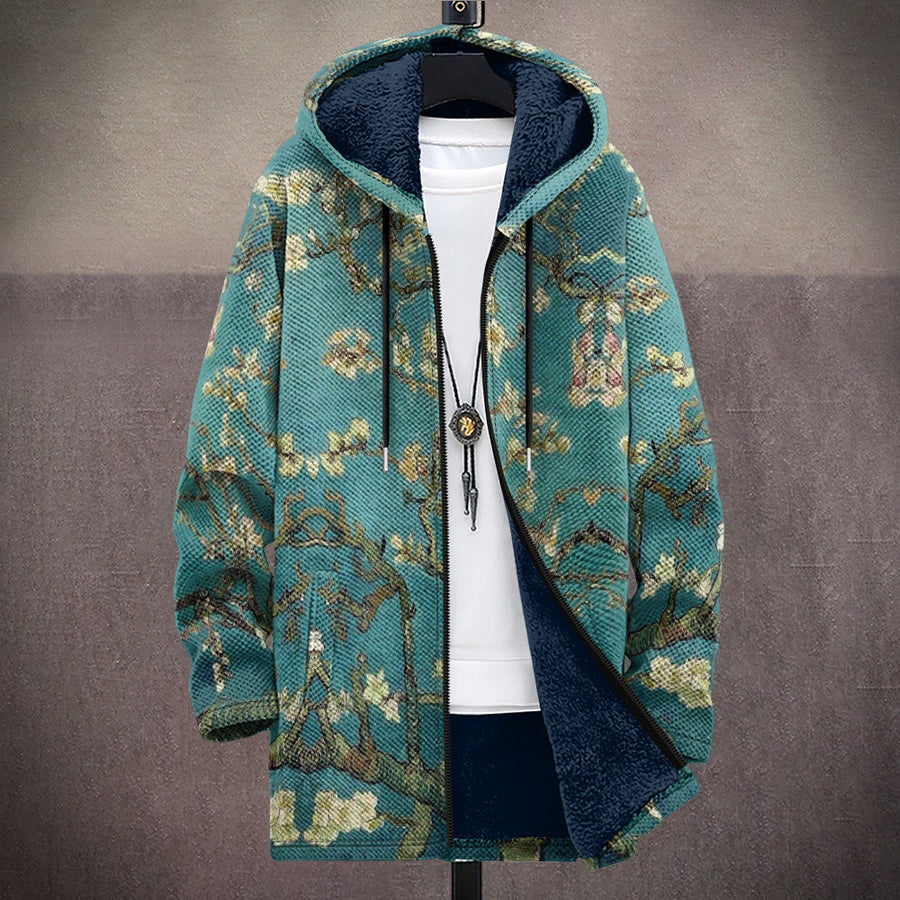 Vincent | Cardigan Artistico con Cappuccio