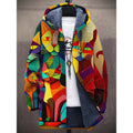 Rafferty | Cardigan con Cappuccio a Stampa Gatti