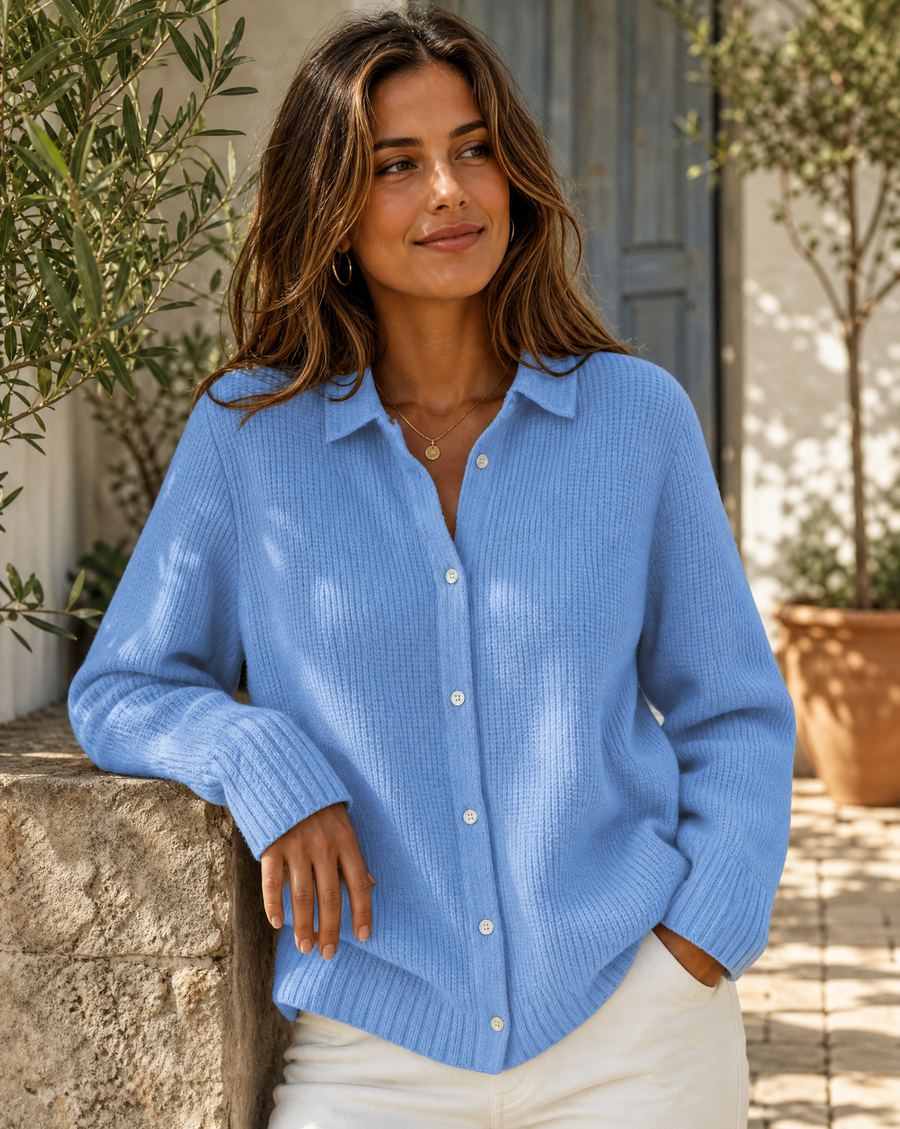 Gwendolyn | Cardigan Morbido con Bottoni