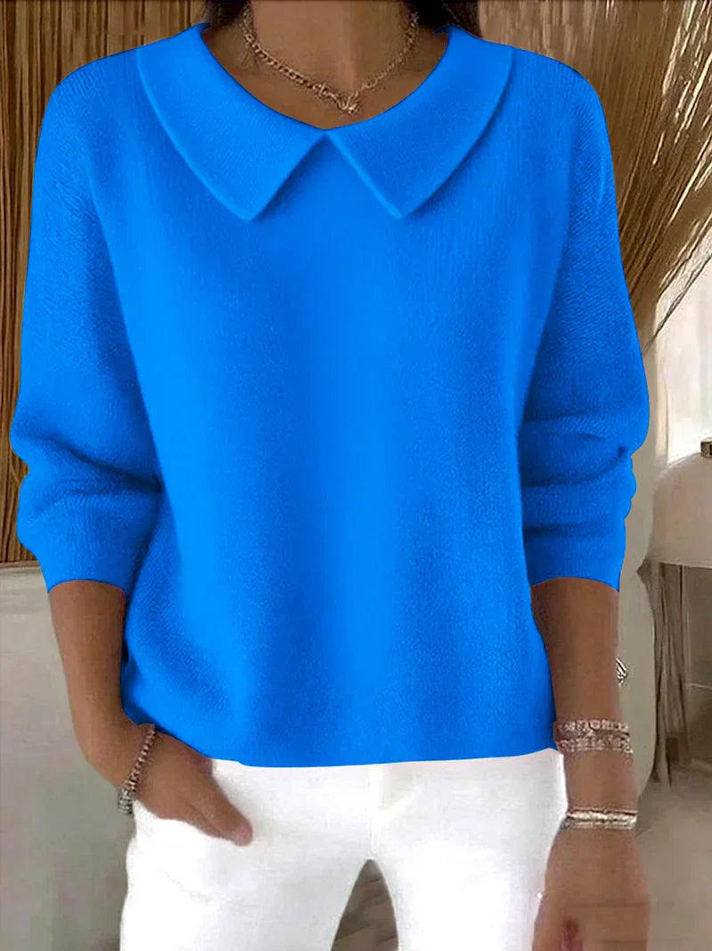 Carmen | Pullover Morbido con Colletto