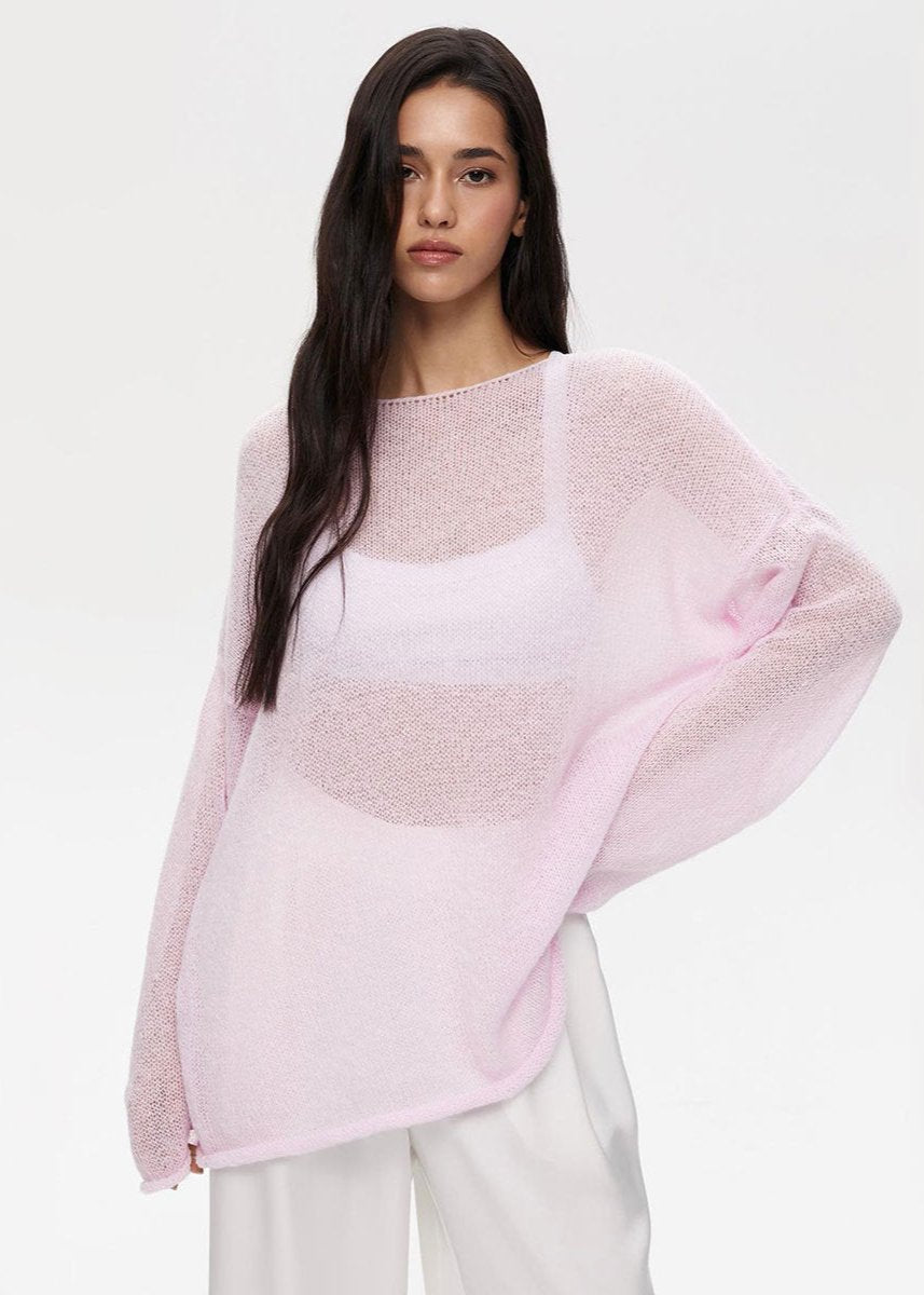 Elise | Maglione Leggero con Scollo a Barchetta
