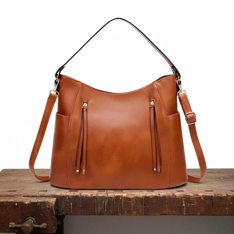 Nobile | Borsa a spalla vintage con interno curato