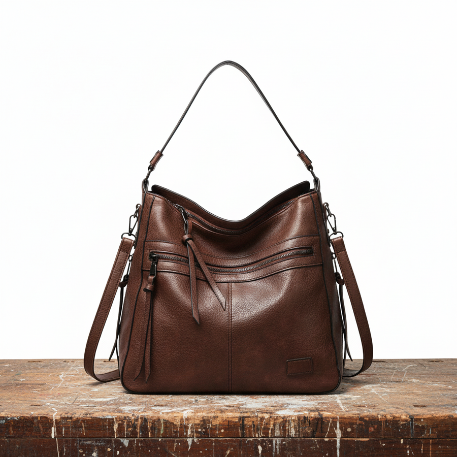 Contessa | Borsa elegante con patta e fodera morbida