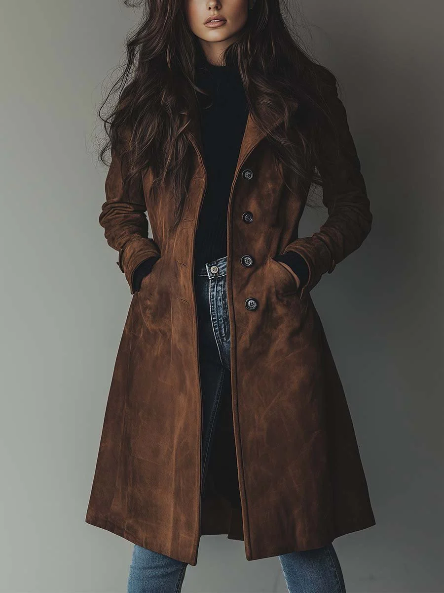 Londra | Trench lungo elegante che slancia la figura