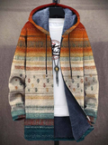 Diana | Cappotto Cardigan con Cappuccio Artistico