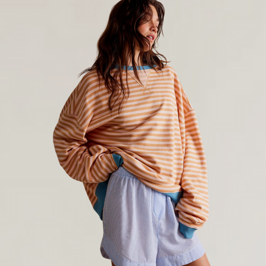 Florence | Maglione a Righe Oversize