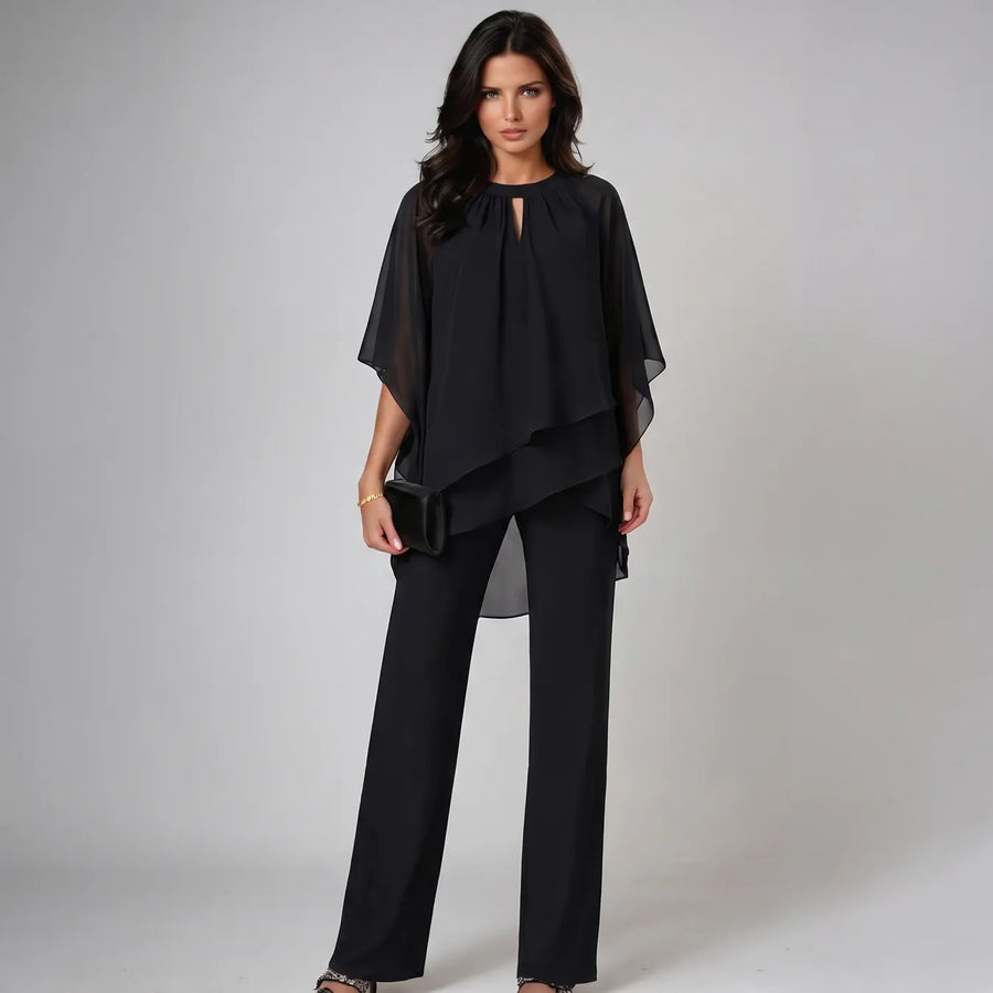 Velata | Completo due pezzi con pantaloni che non segna