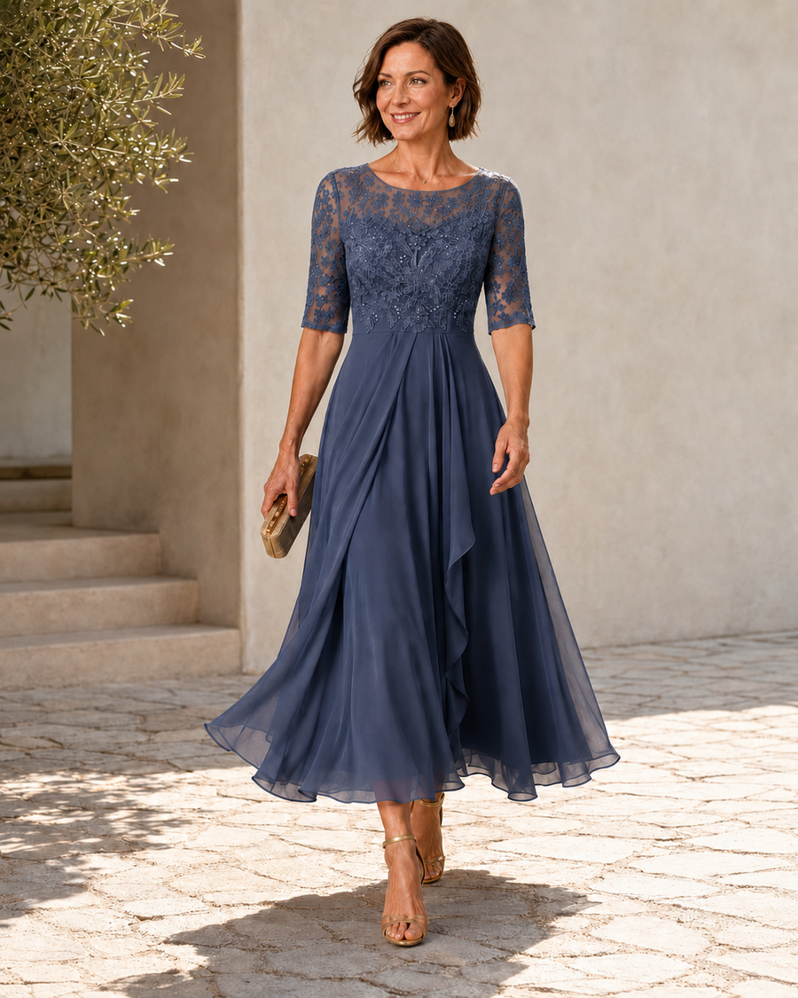 Merletto | Abito midi in pizzo per le occasioni speciali
