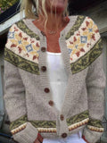 Autumn | Cardigan Vintage in Maglia