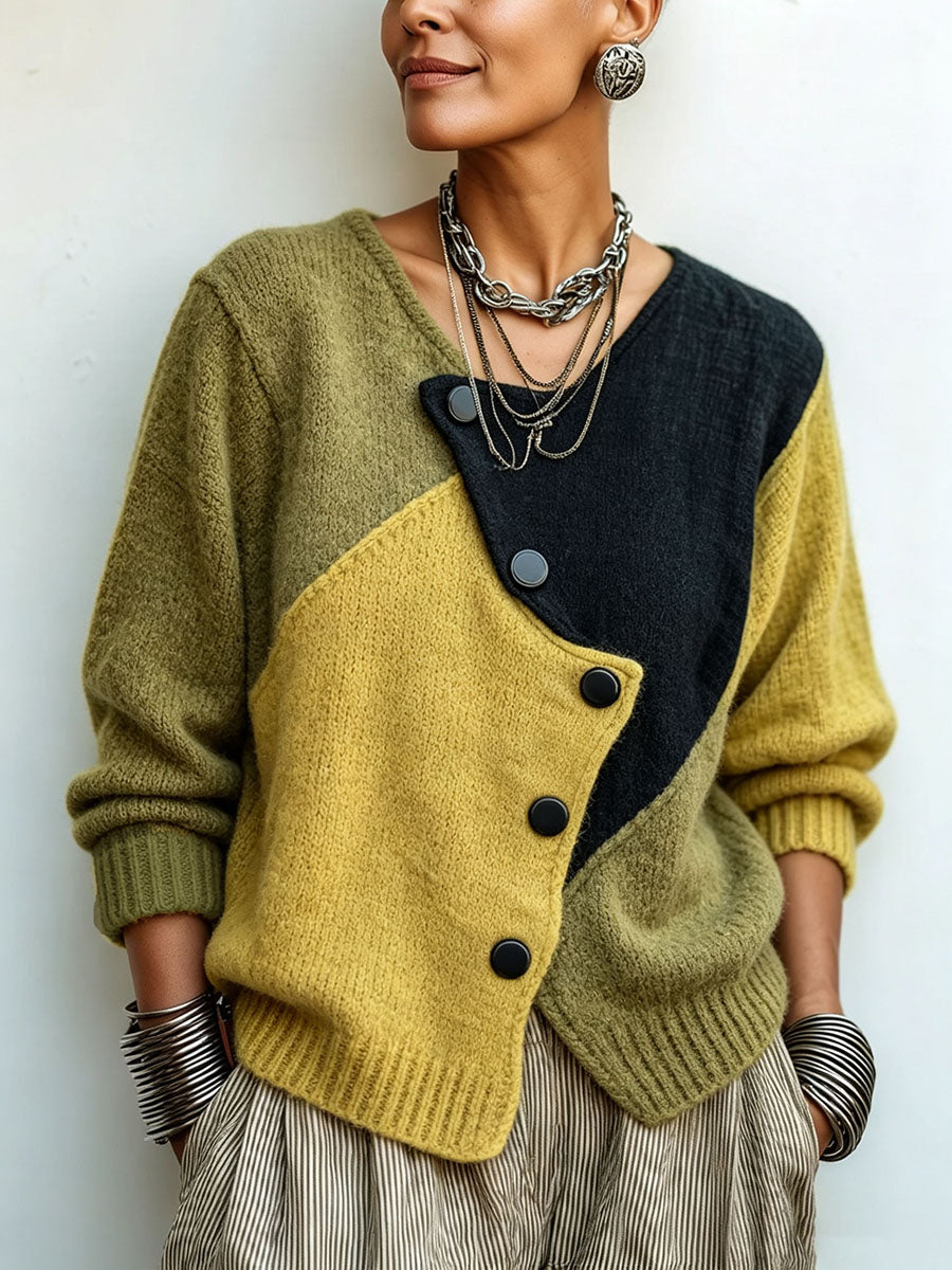Weston | Maglione in Maglia Color-Block
