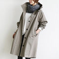 Maisie | Cappotto Oversize con Cappuccio e Bottoni