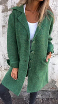 Lucille | Cappotto Lungo con Revers dal Taglio Rilassato